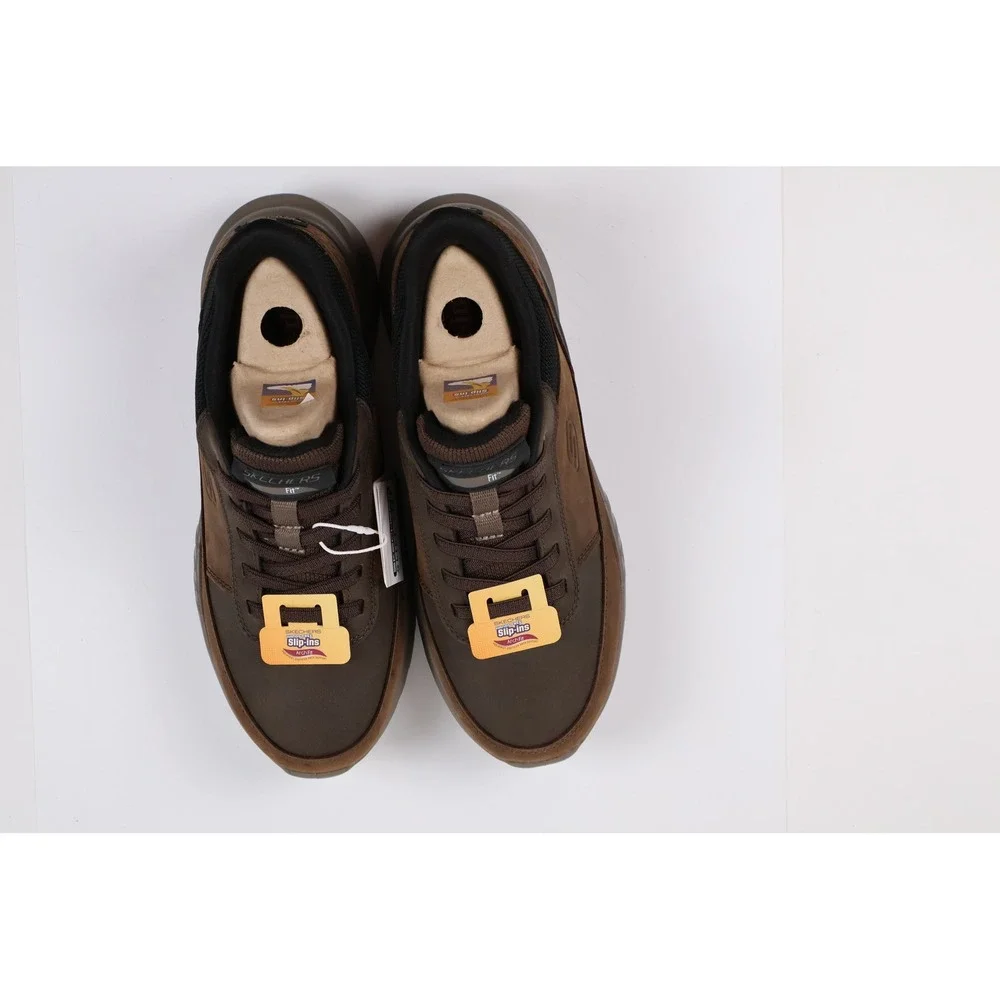 Skechers Slip-ins Arch Fit Orvan-Moxley Cocoa Brown Size 8 NWT 210981/COC